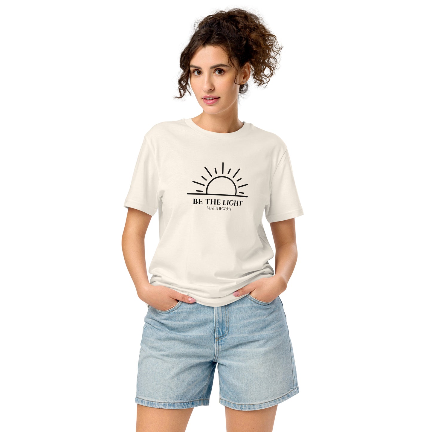 Be The Light Unisex Light-weight Tee