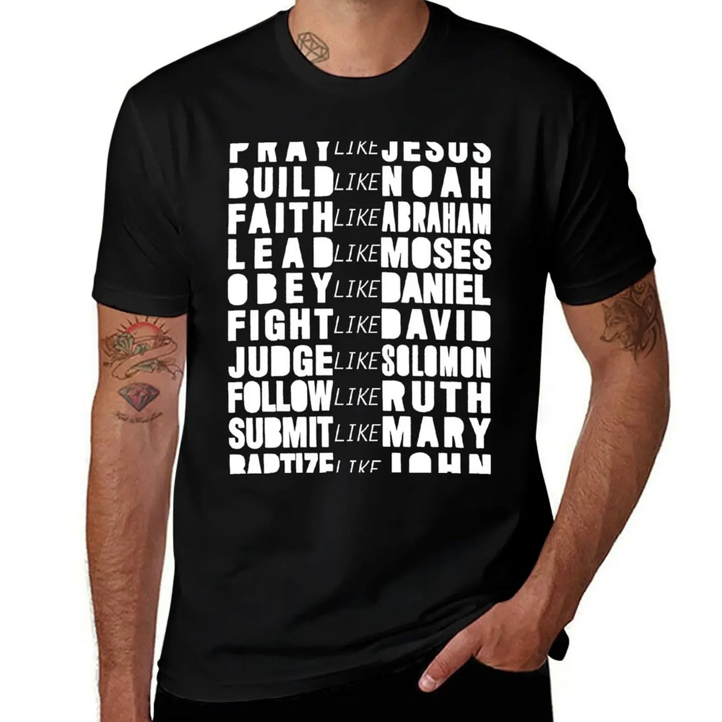 Pray Like Jesus Men's T-Shirt