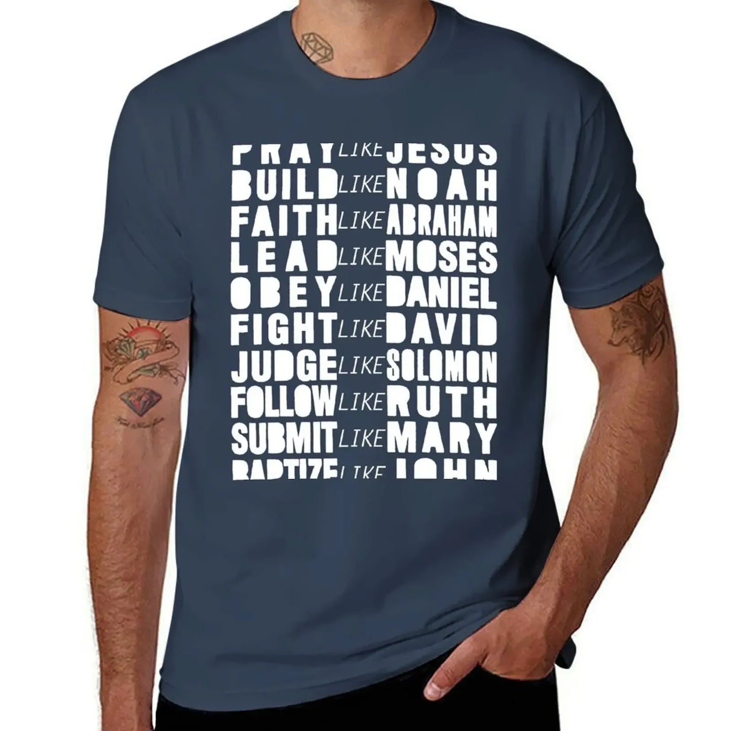 Pray Like Jesus Men's T-Shirt