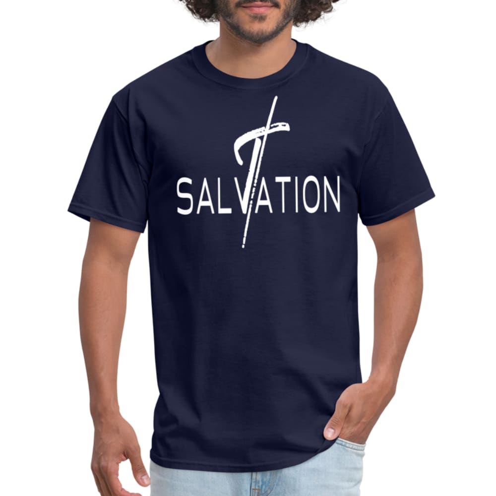 Mens T-shirt - Salvation Biblical Inspiration-3