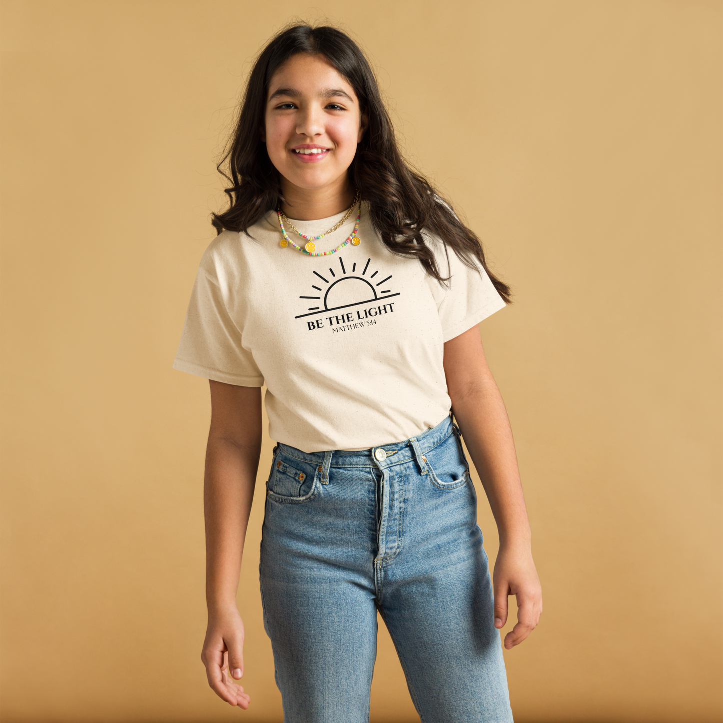Matthew 5:14 Be The Light Youth Classic Tee