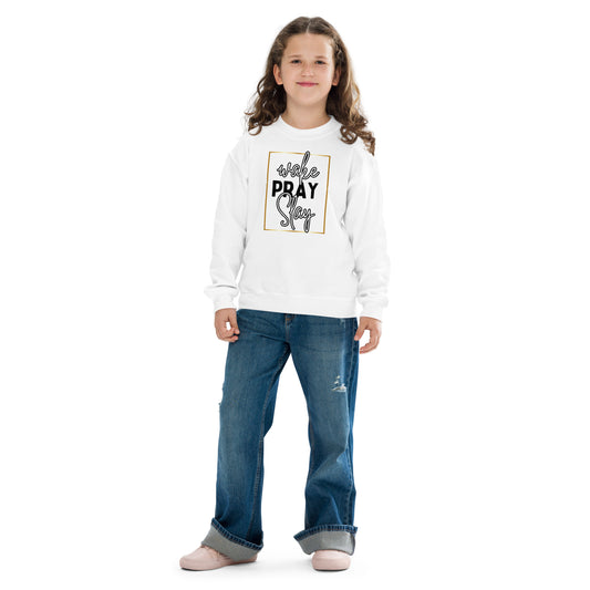 Youth Crewneck Sweatshirt | Faith-Based Comfort for Kids